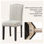 Fabric Upholstered  Parsons Chair-1170015917