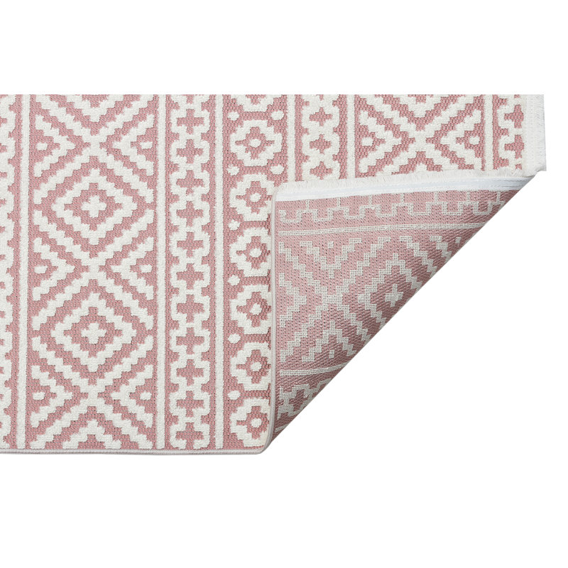 Fallowvee Geometric Indoor / Outdoor Area Rug, Rectangle 160 x 220cm