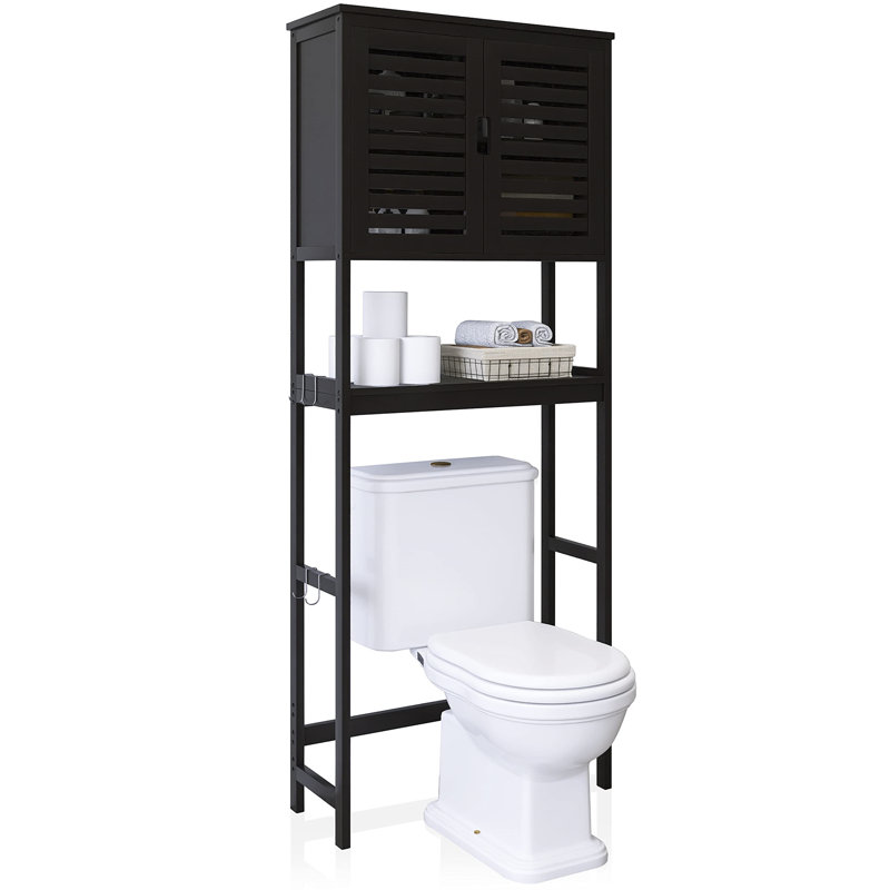 Aaradhya Over The Toilet Storage, Matt black