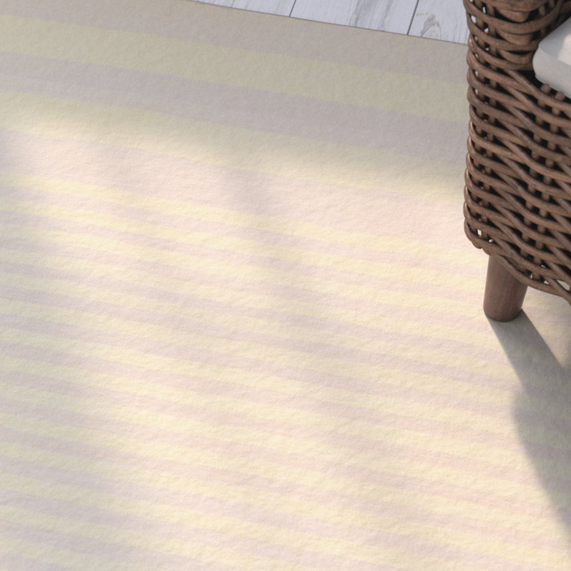 Kinslee Cotton Striped Indoor Rug, Runner 2'6" x 8'
