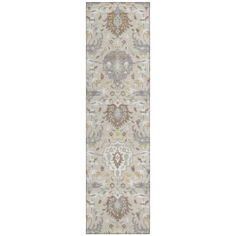  Machine Washable Indoor/Outdoor Chantille ACN1026 Rug, Runner 2'3" x 7'6"