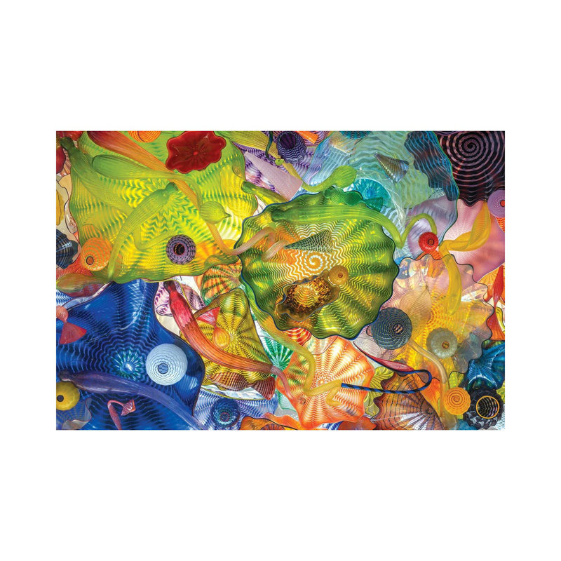 Glass Art Wall IV by Louis Ruth - Wrapped Canvas Print, 152.5 cm H x 101.5 cm W