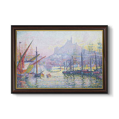 Le port de Marseille, 1905 - Paul Signac - Toile encadrée sur mesure
