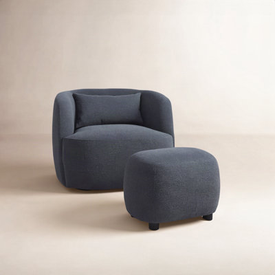 Avorie Pine Swivel Armchair
