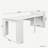 Modern Extendable Dining Table with Storage