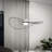 Kalev 1 - Light Matte Black LED Sphere Pendant