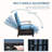 Recliner Chair Metal Outdoor Lounge Chair with Flip Table-569999789