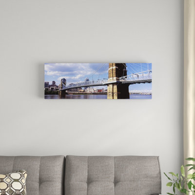 " John A. Roebling Suspension Bridge Cincinnati, Ohio "