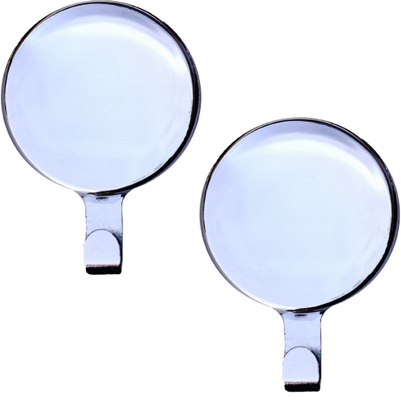 Cintre magnétique Lekhraj, argent, 2 paquets