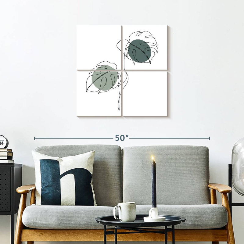 Harnek Minimalist Monstera, H 26 po x l 26 po