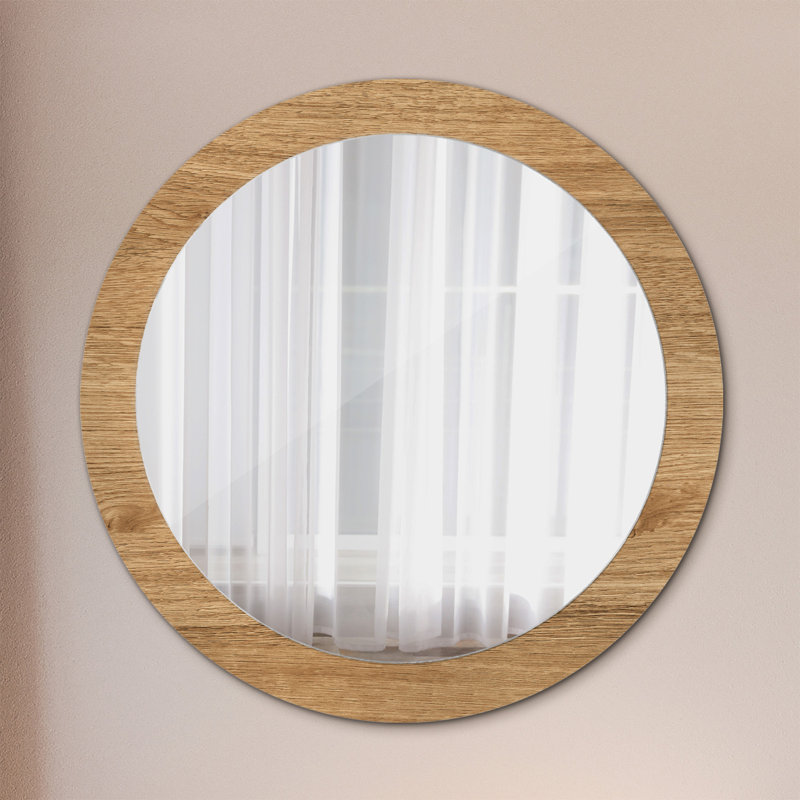 Huldar Glass Flat Wall Mirror