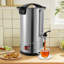 Distributeur de 50 tasses en acier inoxydable