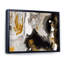 Or et vagues de marbre noir II - peinture sur toile-67231995-67232001