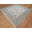 Tapis blanc en laine et en soie noué à la main 10 pi 2 po x 10 pi 2 po E86A6CF9E35E40DE9EBEB43B0FD9AD09