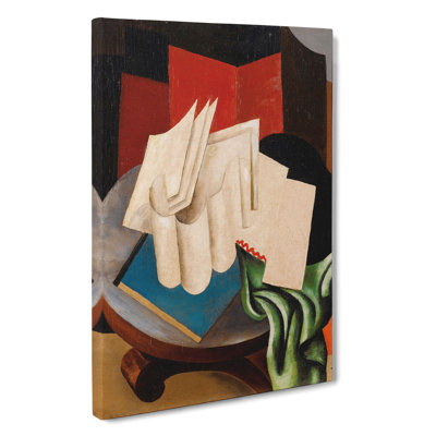 Still Life Vol.2 by Roger De La Fresnaye - Wrapped Canvas Painting