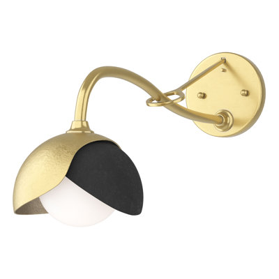 Brooklyn 1 - Light Hardwired Armed Sconce