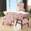 Seaside Elegance Motif tropical - Fauteuil de chambre rembourré Coastal