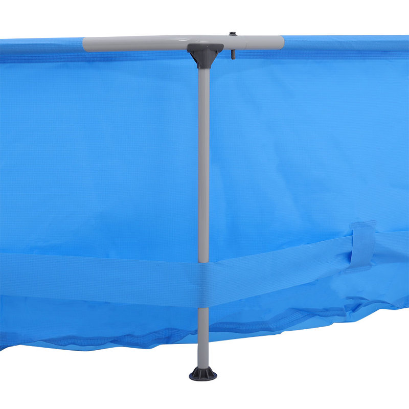 Akhenaton Steel Novelty Hard Sided Pool 76cm H x W x L, 30cm H x 117cm W x 117cm L