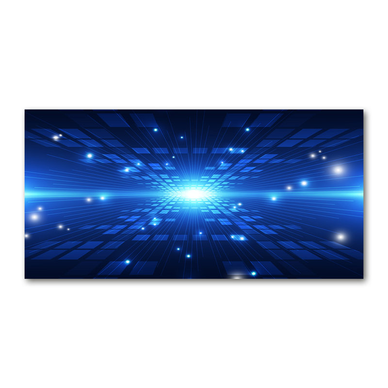 Three-Dimensional Background - Wrapped Canvas Print