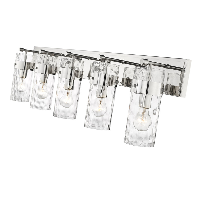 Aultman 5 - Light Dimmable Vanity Light, Polished Nickel