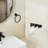 9 -Piece Stainless Steel Bathroom Towel Rack Set With Wall Mount-113608418