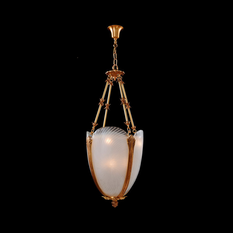 Mariner Luxury 4 - Light Gold Bowl Pendant