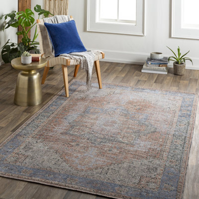 Highfill Washable Oriental Indoor Rug