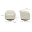Fauteuil club pivotant en polyester 31 po.-984427743