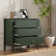 Grande commode 3 tiroirs Amberrae, ensemble de 2