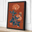 Peachy Bloom Study Botanical - Wrapped Canvas-749174188-749174190
