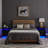 Morits LED Nightstand with Wireless Charging-1875993204