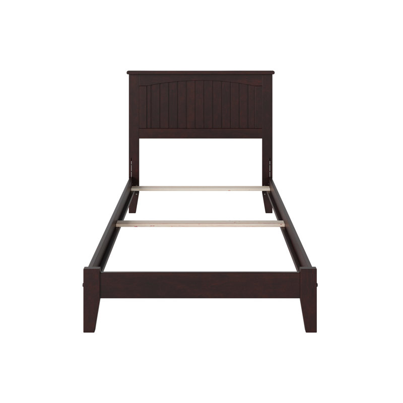  Kindig Low Profile Foundation Bed, Twin, Espresso