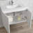 Jasso 32'' Single Bathroom Vanity with Ceramic Top-1686243075