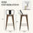 Metal Counter And Bar Stools-1844655997