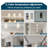 12-Pack Integrated LED Recessed Light Kit, Adjustable Color Temperature, Includes Junction Box-87104891