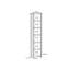 Lanham 220.7cm H Standard Bookcase-858783137-858783136