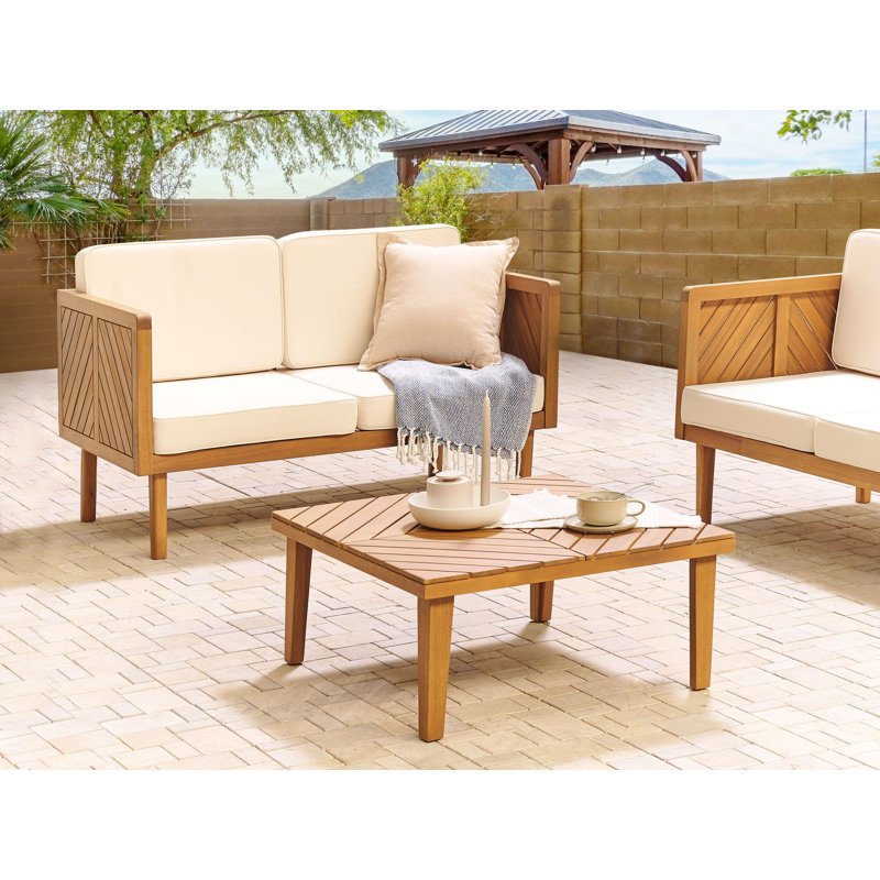 Welara Acacia Outdoor Coffee Table , 70cm cm W 70cm cm D