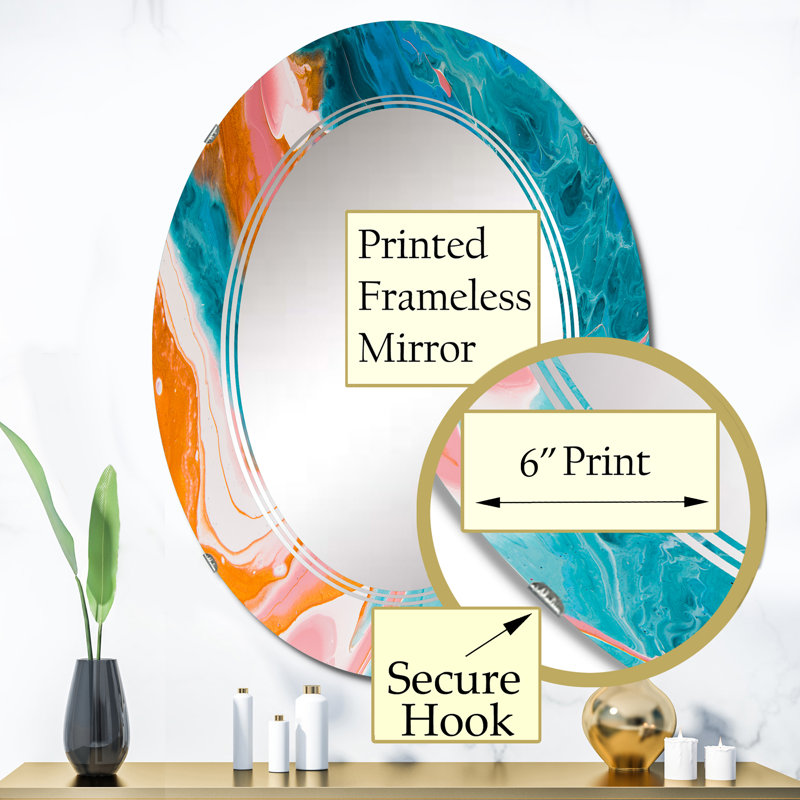 Miroir de salle de bain sans cadre, 36 po x 24 po