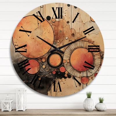Horloge murale Escape To Serenity