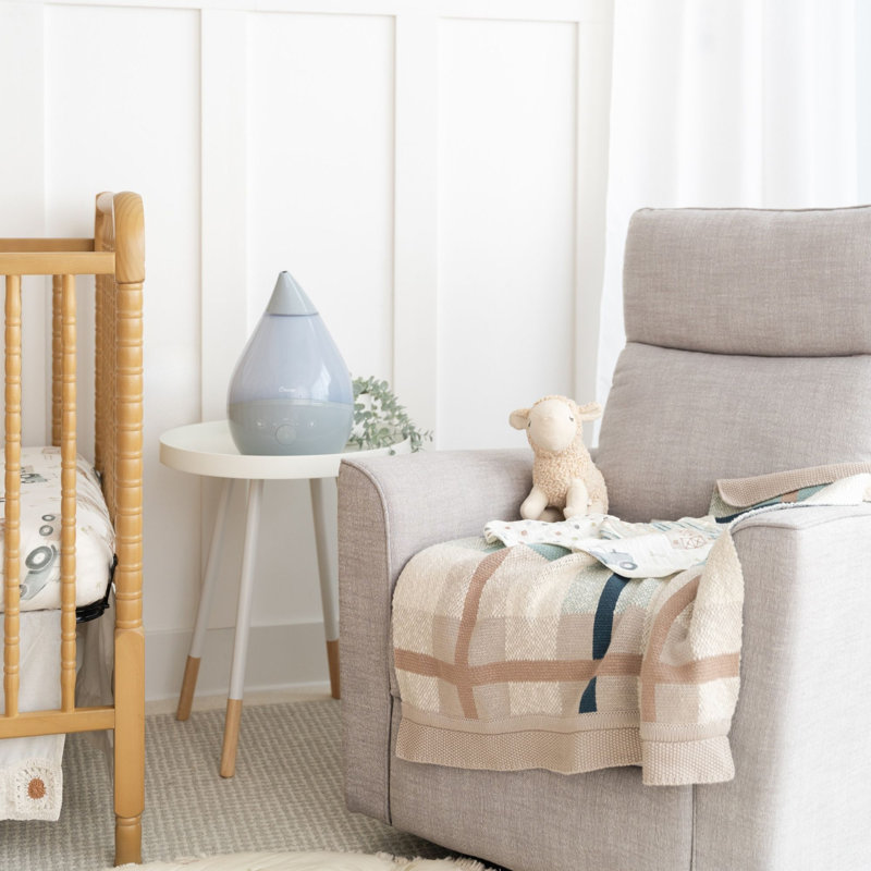 Knitted Plaid Blanket
