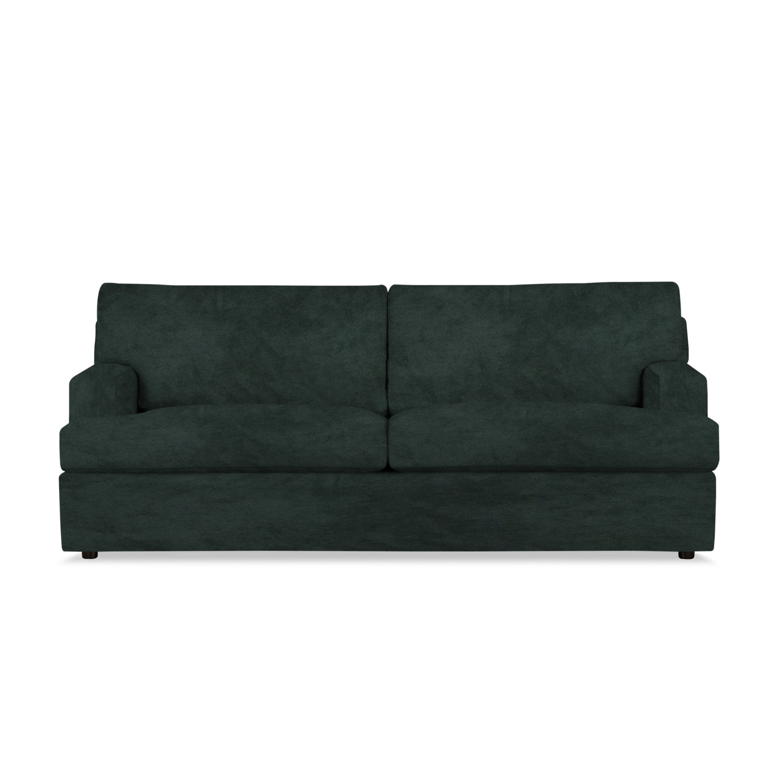 Cleo 84" Velvet Sofa Bed, Bella Hunter Performance Velvet