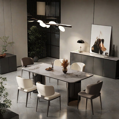 Durable Sintered Stone Dining Table Sets.