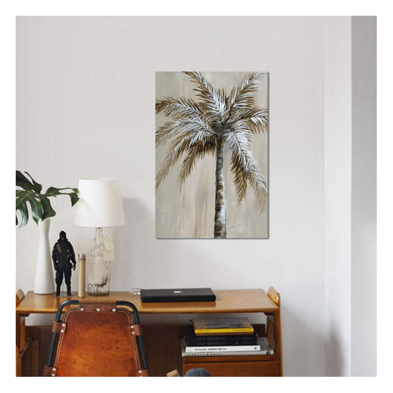 « palm magic ii », impression sur toile, H 12 po x l 8 po x P 0,75 po