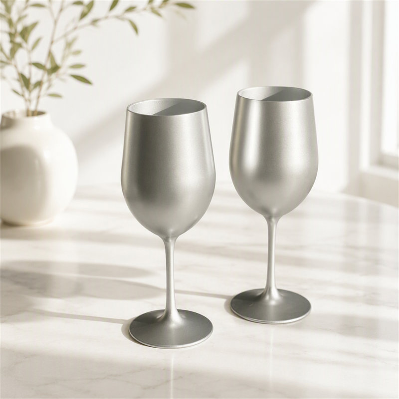 Plastic Wine Glasses Set of 4 (12oz)