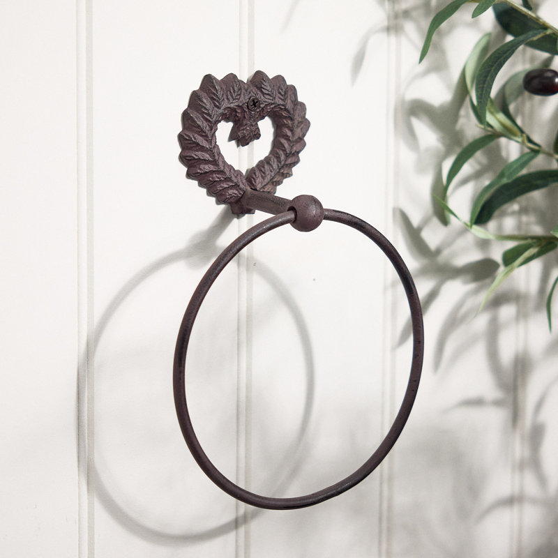 Ozzie Towel Ring, Brown