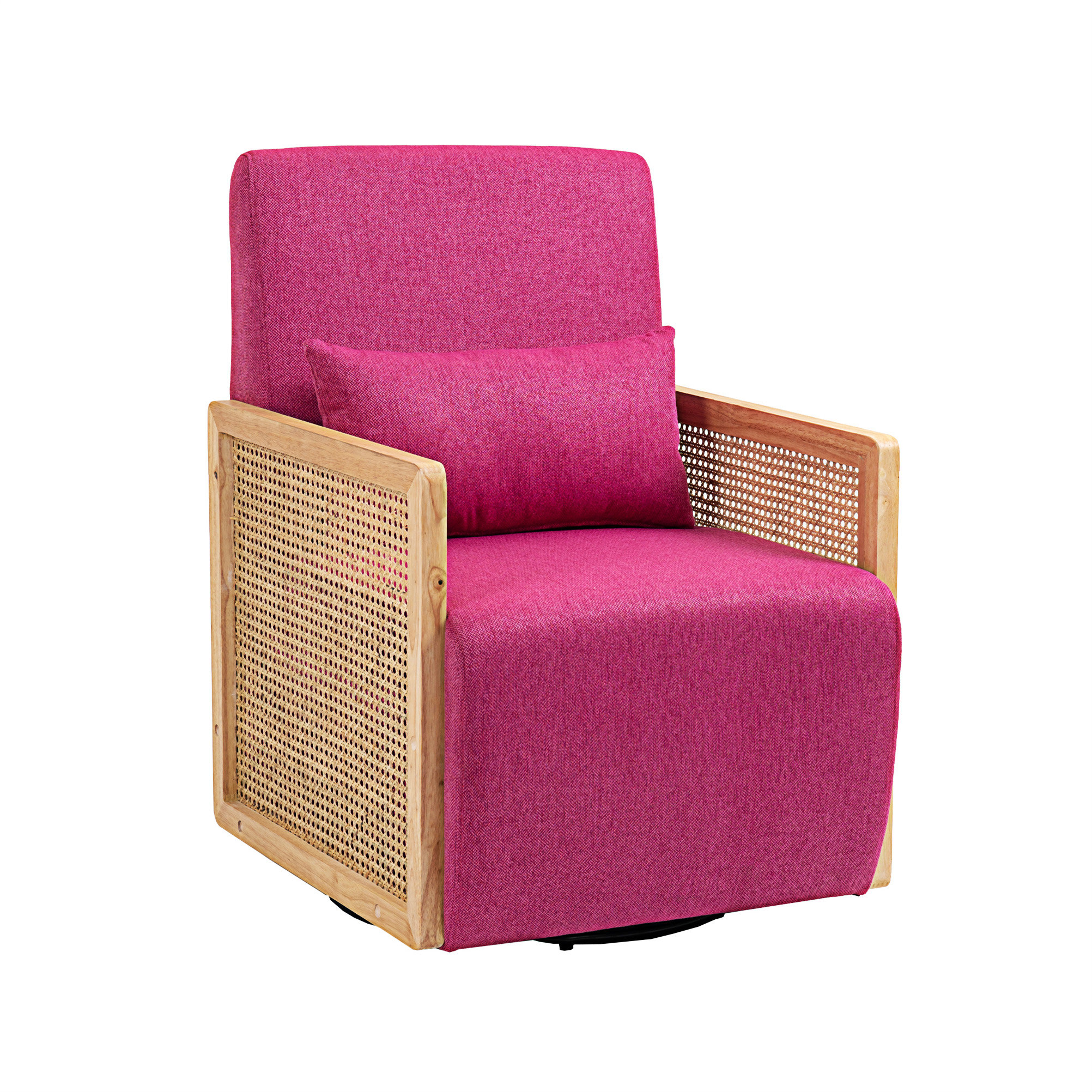 Bay Isle Home™ Modern Comfortable Upholstered Accent Chair/ Linen