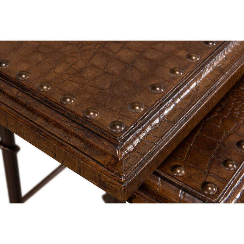 Iron Top Nesting Tables