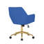 Torrey Velvet Office Chair-386128476-386107740