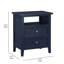 Table de chevet 2 tiroirs Weston-998377977
