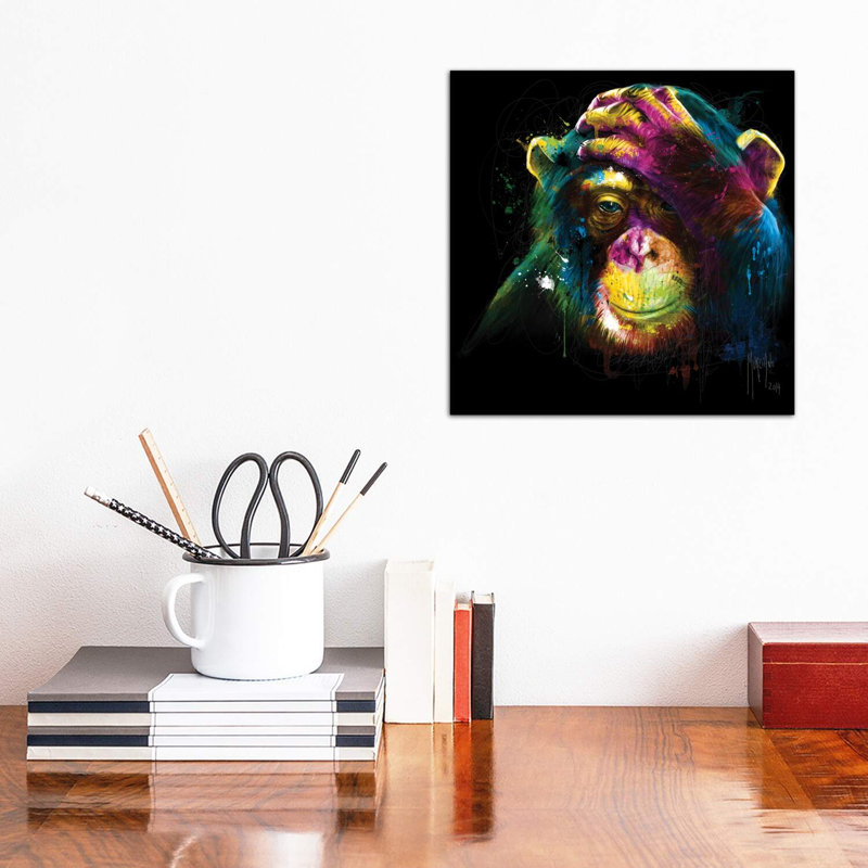 Darwin's Preoccupations by Patrice Murciano - Wrapped Canvas Print, 30.48 cm H x 30.48 cm W